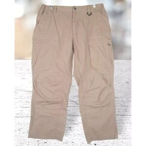 Gander Mountain Pants Mens XL/30 40x30 Guide Series Cargo Nylon Elastic Hiking